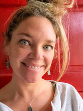 Load image into Gallery viewer, Necklace & Stone Earring Set