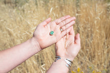 Load image into Gallery viewer, Inlay Chrysoprase Heart Necklace No.1