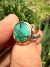 Load image into Gallery viewer, Chrysoprase Twin flam Necklace