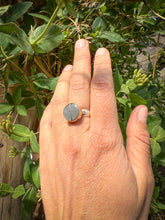 Load image into Gallery viewer, Oregon obsidian Heart Inlay Ring