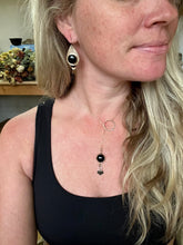 Load image into Gallery viewer, Obsidian Lariat Necklace