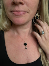 Load image into Gallery viewer, Obsidian Party Necklace