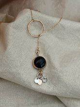 Load image into Gallery viewer, Obsidian Lariat Necklace