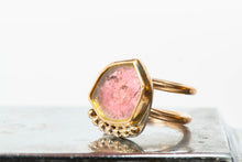 Load image into Gallery viewer, Watermelon Tourmaline Ring No.6
