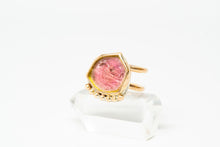 Load image into Gallery viewer, Watermelon Tourmaline Ring No.6
