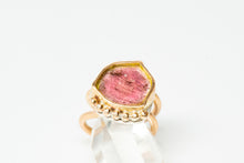 Load image into Gallery viewer, Watermelon Tourmaline Ring No.6