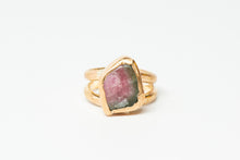 Load image into Gallery viewer, Watermelon Tourmaline Ring No.4