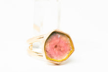 Load image into Gallery viewer, Watermelon Tourmaline Ring No.3
