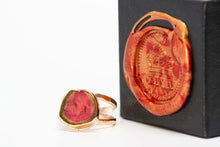 Load image into Gallery viewer, Watermelon Tourmaline Ring No. 1