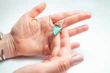 Load image into Gallery viewer, Turquoise Tooth Necklace No.10