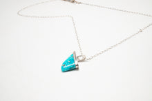 Load image into Gallery viewer, Turquoise Tooth Necklace No.7