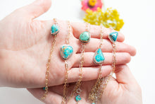Load image into Gallery viewer, Turquoise Ankle Bracelet No.3