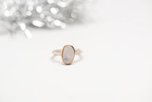 Load image into Gallery viewer, Rose cut Moonstone Ring