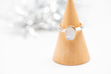 Load image into Gallery viewer, Rose cut Moonstone Ring
