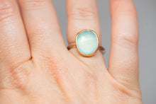 Load image into Gallery viewer, Aqua Chalcedony Ring No.2