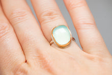 Load image into Gallery viewer, Aqua Chalcedony Ring No.3