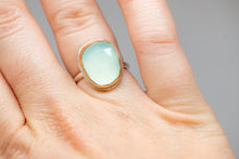 Load image into Gallery viewer, Aqua Chalcedony Ring No.3