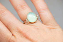 Load image into Gallery viewer, Aqua Chalcedony Ring No.4