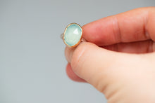 Load image into Gallery viewer, Aqua Chalcedony Ring No.1