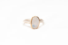 Load image into Gallery viewer, Rose cut Moonstone Ring