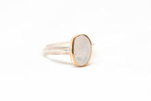Load image into Gallery viewer, Rose cut Moonstone Ring