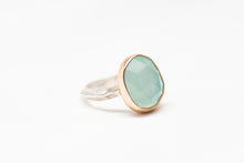 Load image into Gallery viewer, Aqua Chalcedony Ring No.2