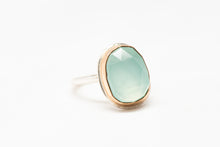 Load image into Gallery viewer, Aqua Chalcedony Ring No.3