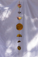 Load image into Gallery viewer, Crystal Quartz Moon Phase Wall Hanging