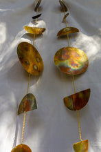 Load image into Gallery viewer, Crystal Quartz Moon Phase Wall Hanging