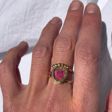 Load image into Gallery viewer, Watermelon Tourmaline Ring No. 3