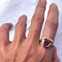Load image into Gallery viewer, Watermelon Tourmaline Ring No.2
