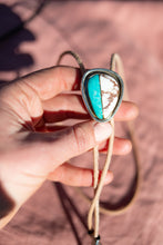 Load image into Gallery viewer, Wildhorse and Truquoise bolo
