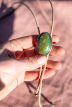 Load image into Gallery viewer, Navajo Turquoise Bolo
