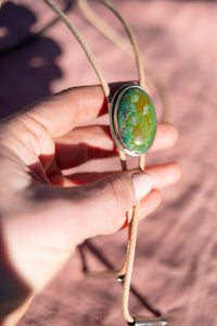 Navajo Turquoise Bolo