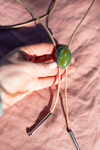 Navajo Turquoise Bolo