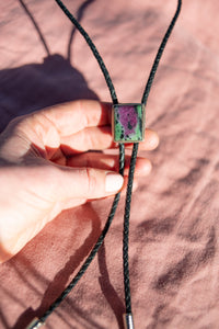 Chrysocolla and Ruby Bolo