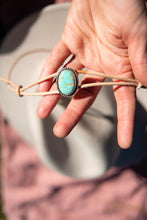 Load image into Gallery viewer, Turquoise Sterling Silver hatband

