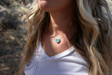 Load image into Gallery viewer, Inlay Turquoise Heart Necklace No.2

