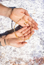 Load image into Gallery viewer, Citrine and Rose quartz Birdie Necklace No.1
