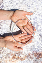Load image into Gallery viewer, Tanzanite and Aquamarine Birdie Necklace No.3
