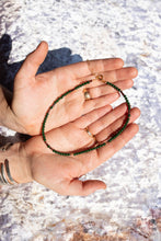 Load image into Gallery viewer, Forest Green Jade and Jasper Birdie Necklace No.7
