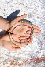 Load image into Gallery viewer, Citrine, Tanzanite &amp; Turquoise Birdie Necklace No.9
