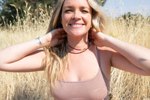 Load image into Gallery viewer, Garnet, Citrine &amp; Chrysoprase Birdie Necklace No.10
