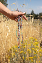 Load image into Gallery viewer, Garnet, Citrine &amp; Chrysoprase Birdie Necklace No.10
