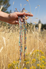 Load image into Gallery viewer, Tanzanite and Aquamarine Birdie Necklace No.3

