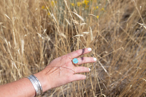 Inlay Turquoise Heart Ring No.2