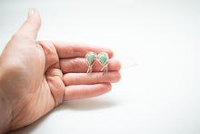 Load image into Gallery viewer, sterling silver Variscite earrings No.2
