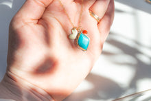 Load image into Gallery viewer, Turquoise Charm Necklace
