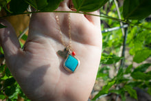 Load image into Gallery viewer, Turquoise Charm Necklace

