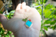 Load image into Gallery viewer, Turquoise Charm Necklace
